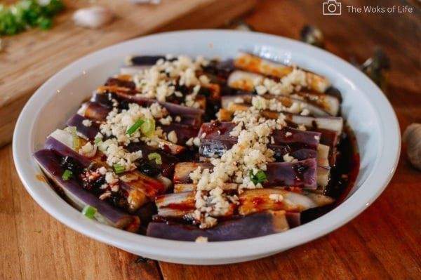 Steamed Chinese Eggplant