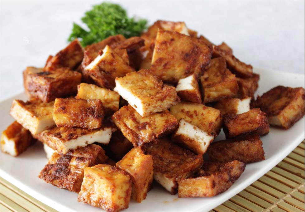 Spicy Griddled Tofu