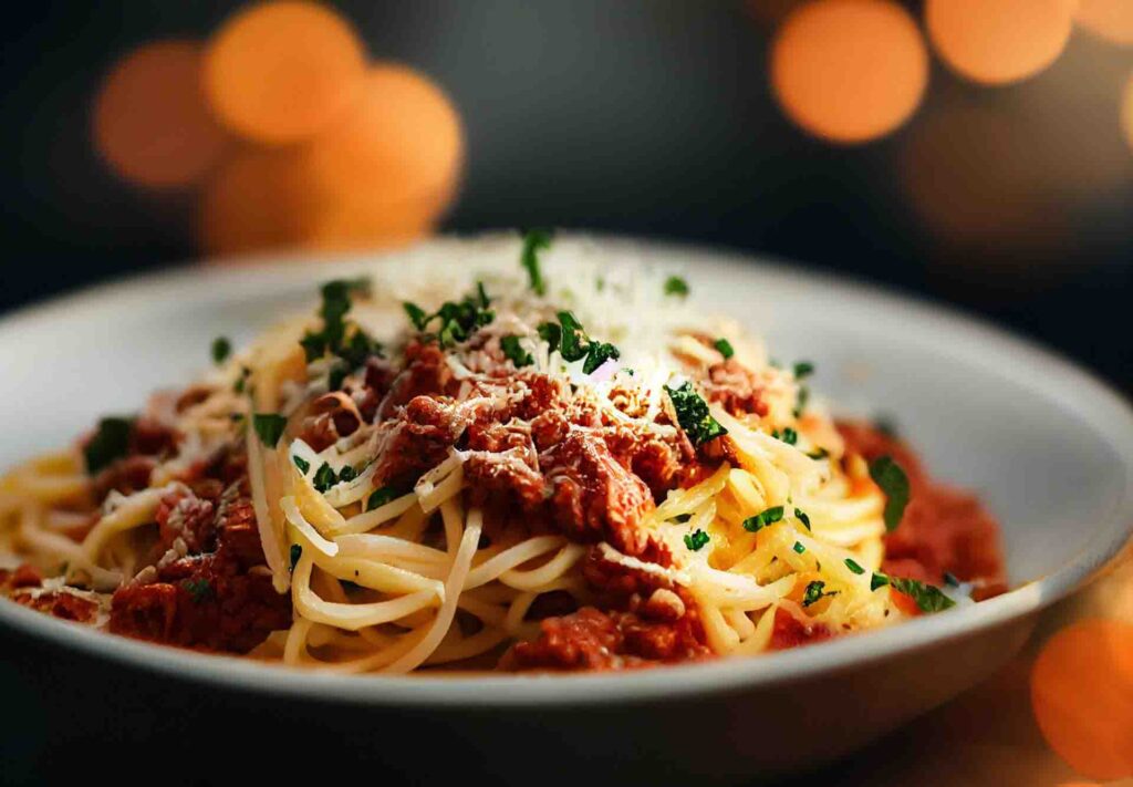 Oriental-Influenced Spaghetti Bolognese