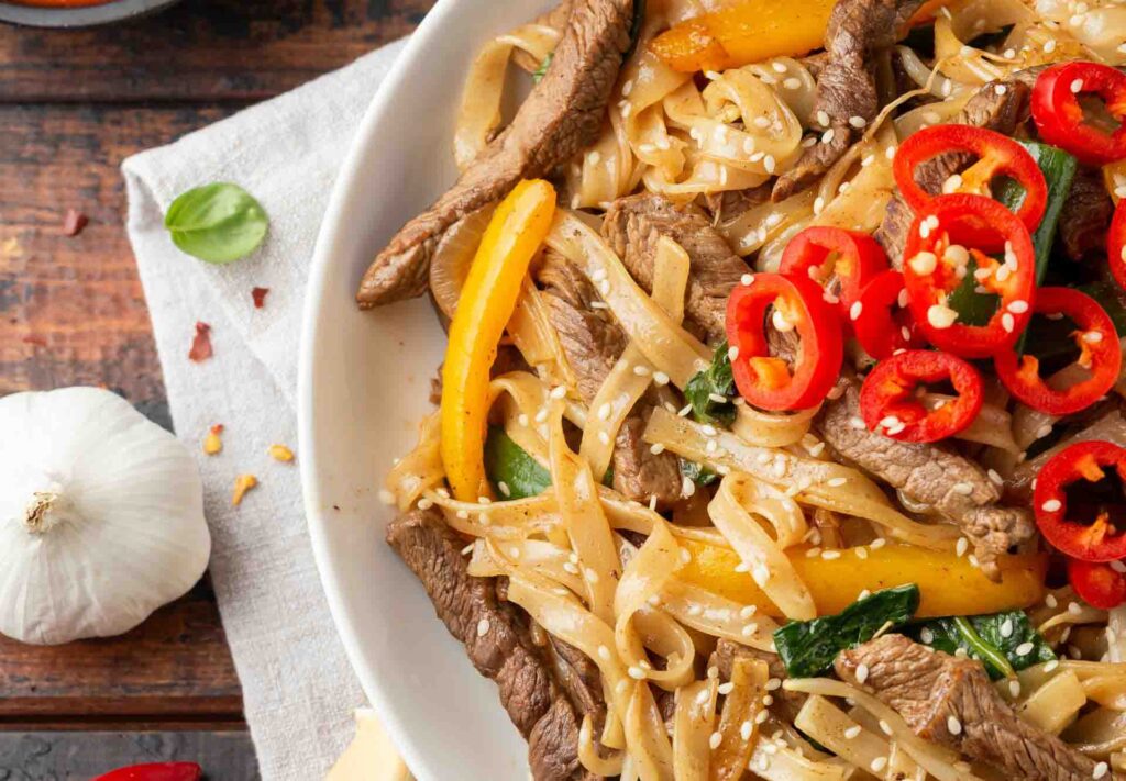 Home-Crafted Beef Chow Fun
