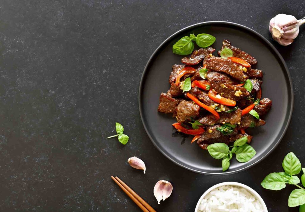 Beef Stir-Fry with Vibrant Peppers