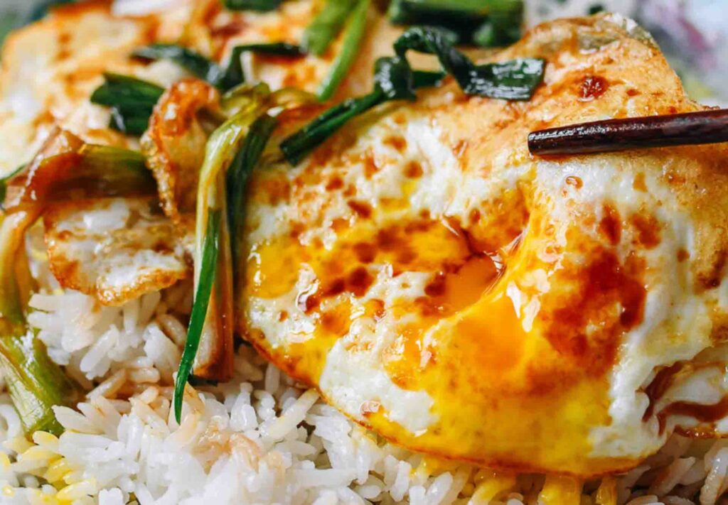 Soy-Infused Scallion Eggs