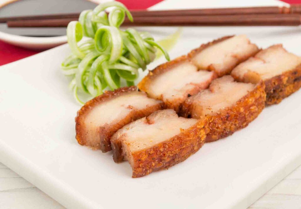 Cantonese Crispy Roast Pork Belly
