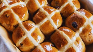 Caramilk Hot Cross Bun Slice: No-Fuss, Ultra-Gooey Crowd Pleaser