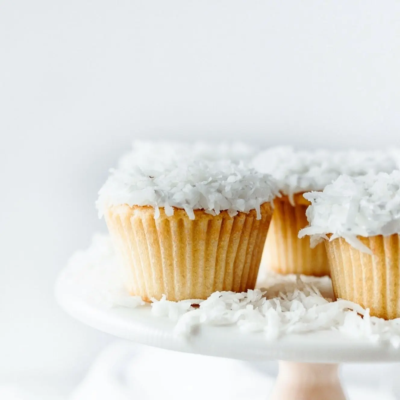 Coconut Cupcakes with Seven-Minute Frosting