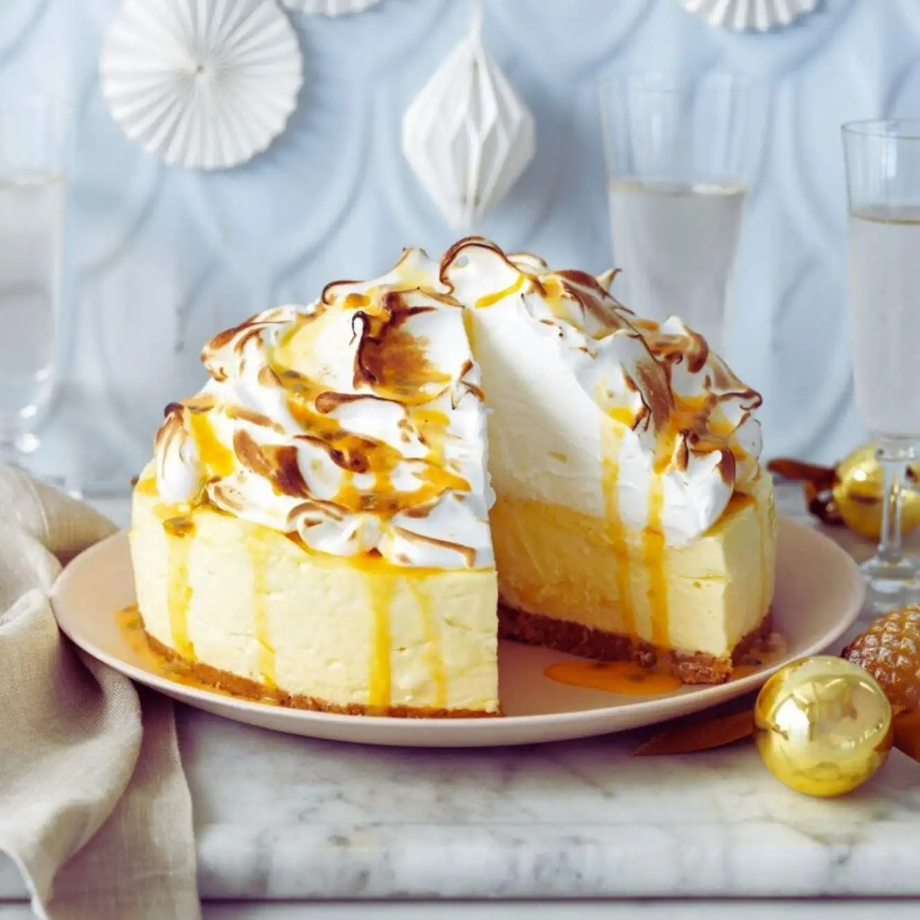 Lemon Meringue Cheesecake