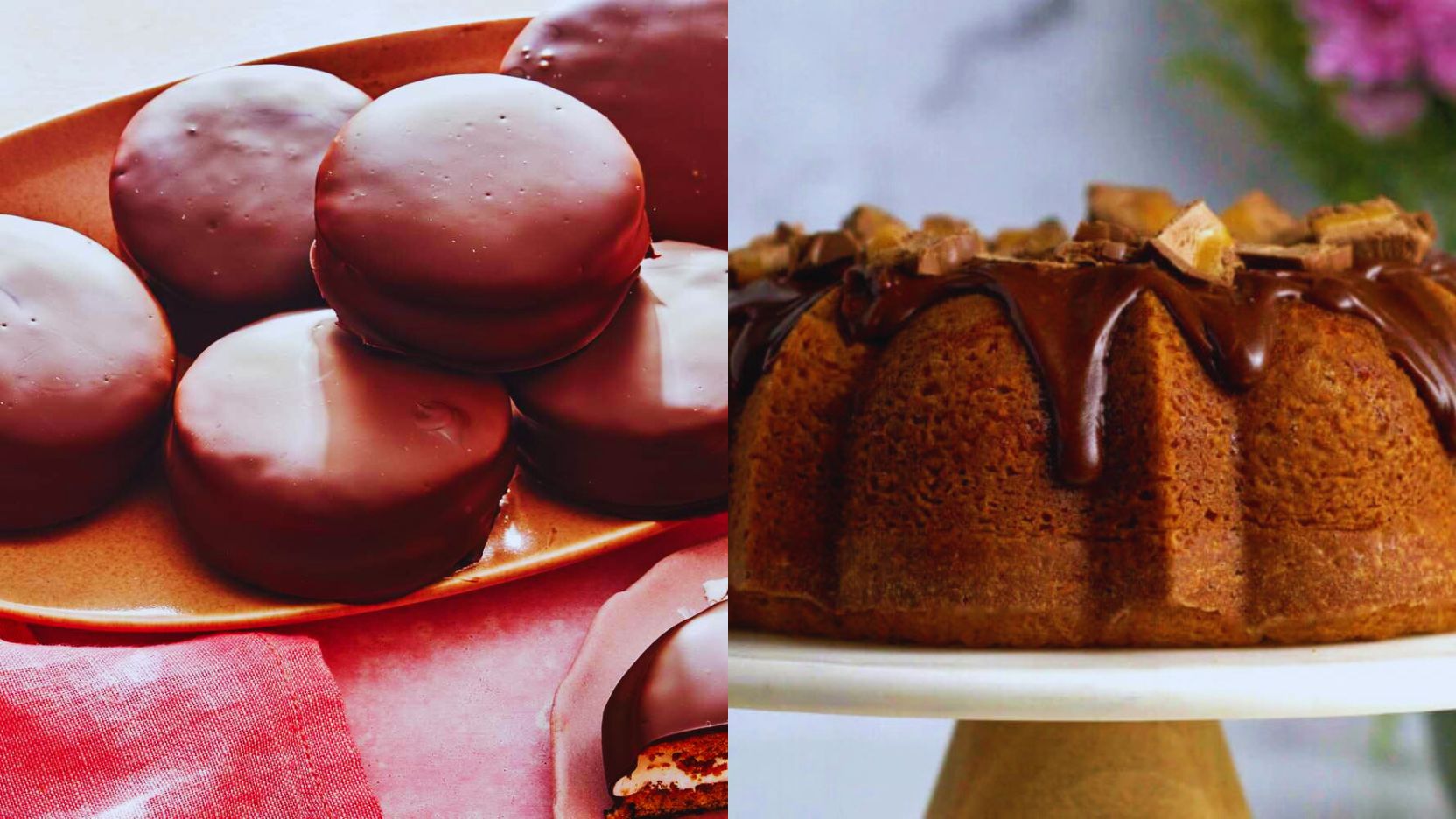 Eclipse Treats: Homemade Moon Pies & Milky Way Bar Cake