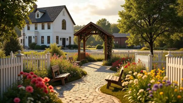 Nordic-Style Villa Garden: The Romance of Simplicity​