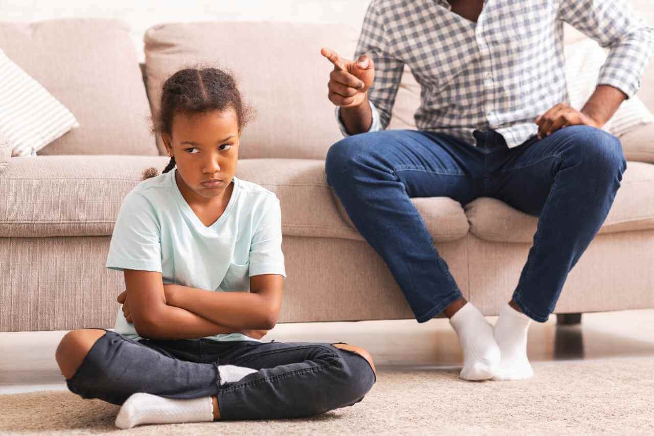 fixing child's unacceptable behavior