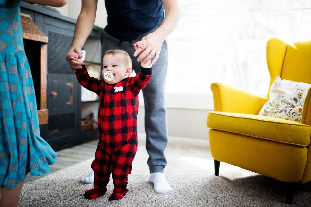 Teaching A Baby To Walk