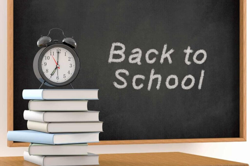 It's Back To School Time