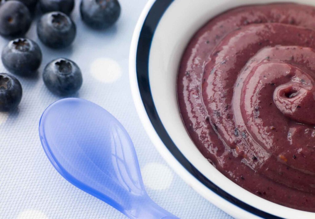 The Best Way to Prepare Baby Blueberry Puree