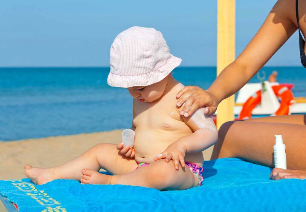 How To Treat Sunburn on a Baby