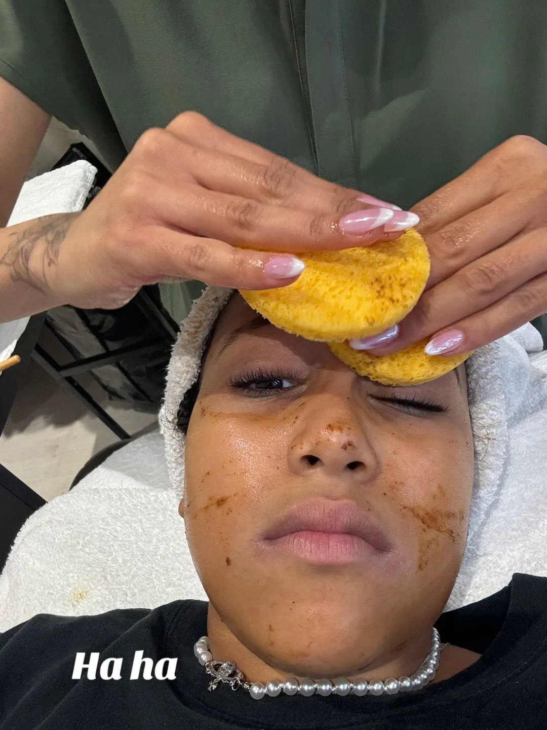 Earlier this week, Kim was slammed for allowing North to get an intense facial with a harsh scrub brush