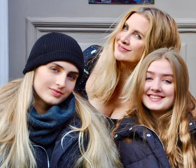 Tanith with her daughters, Lily and Clio. She writes that your child calling you 'bruh' or 'dude' is their way of showing they want to be treated on a more grown-up level