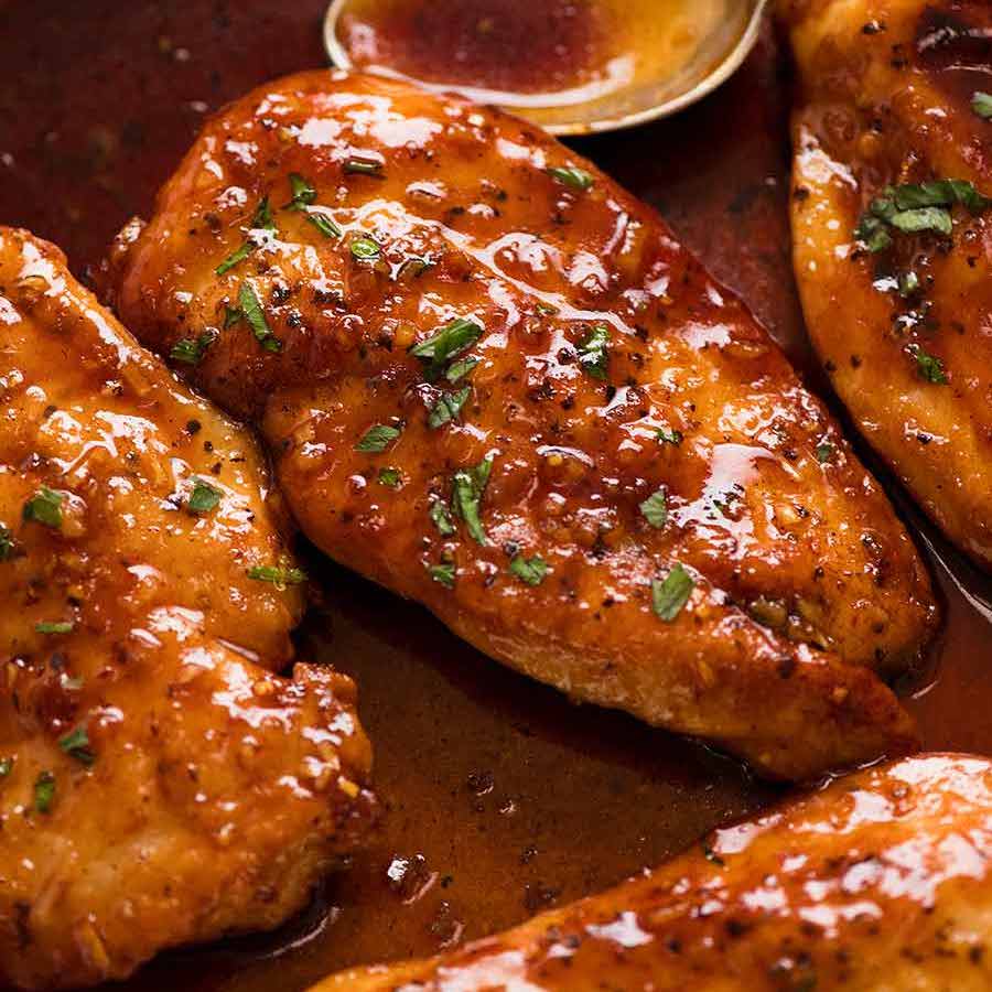 Baked Chicken With Honey
