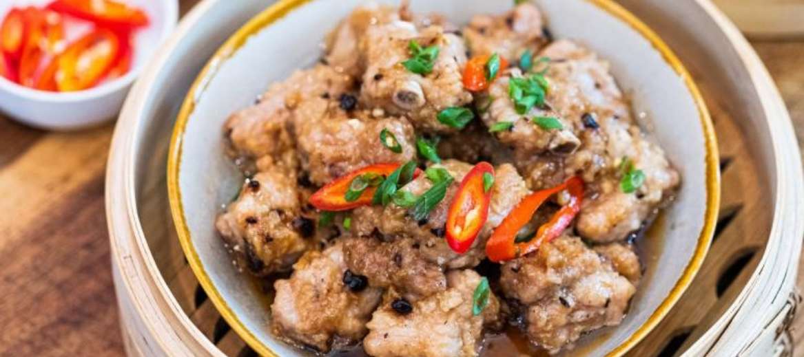 Spare Ribs In Dim Sum Sauce With Black Beans