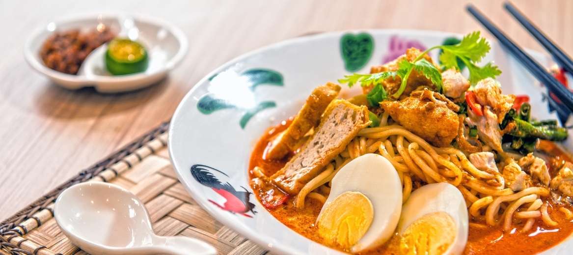 Curry Mee Malaysian Noodle Soup