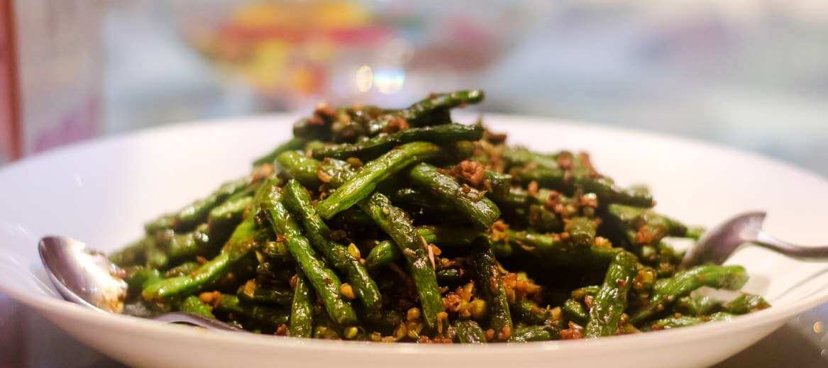 Sichuan Dry Fried String Beans