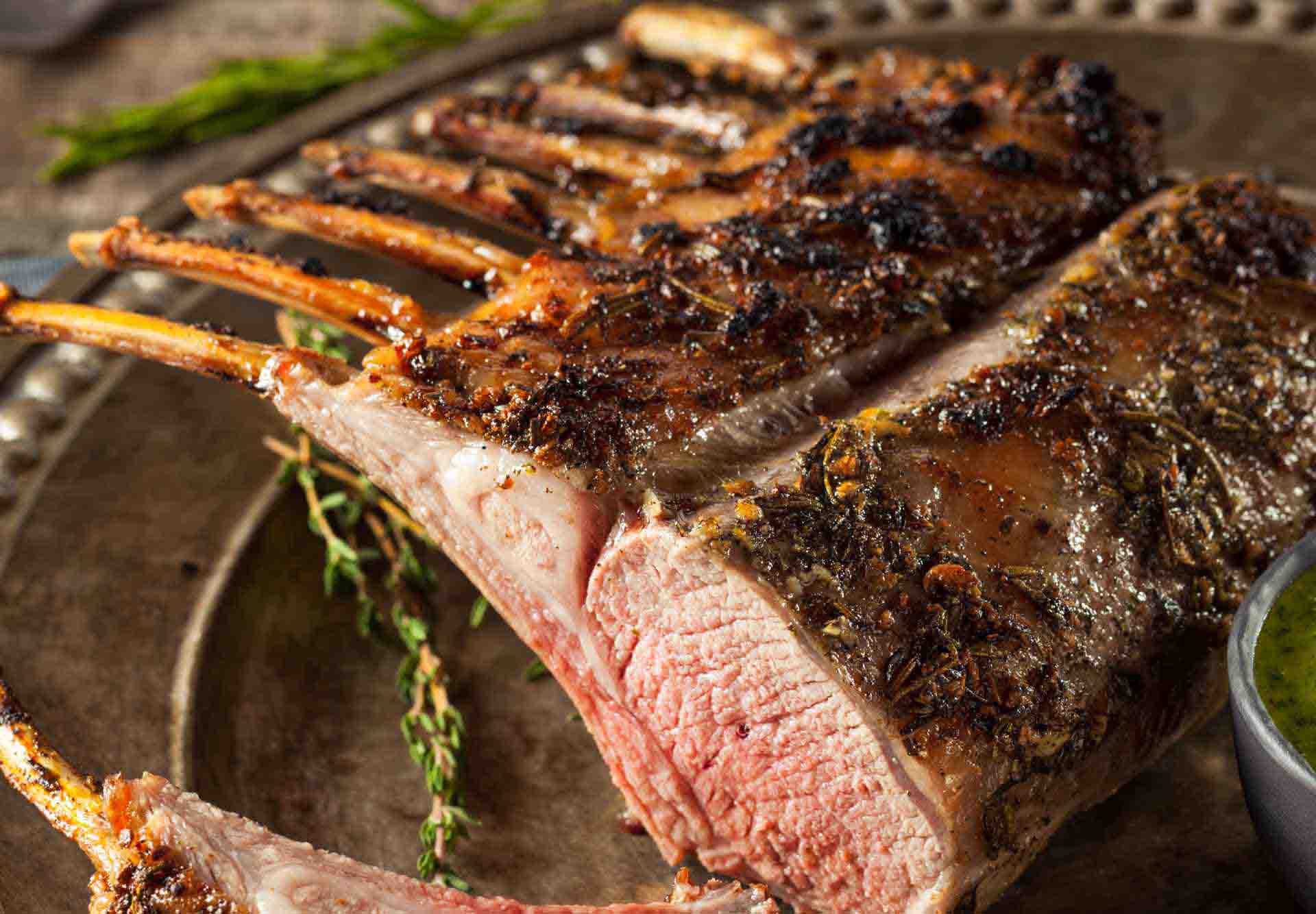 Roasted Lamb with Turkish Spices