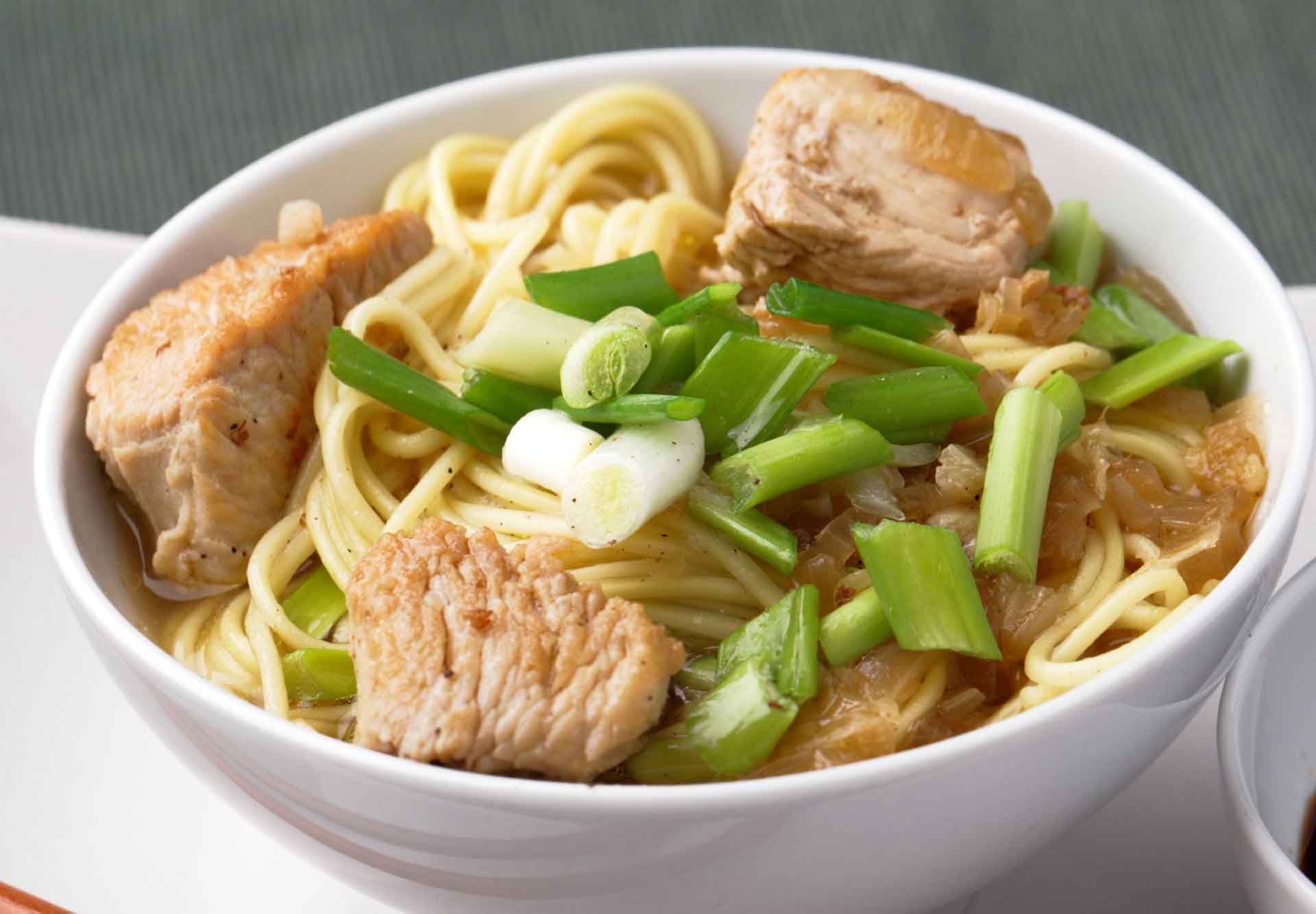 Udon Noodle Soup with Chicken