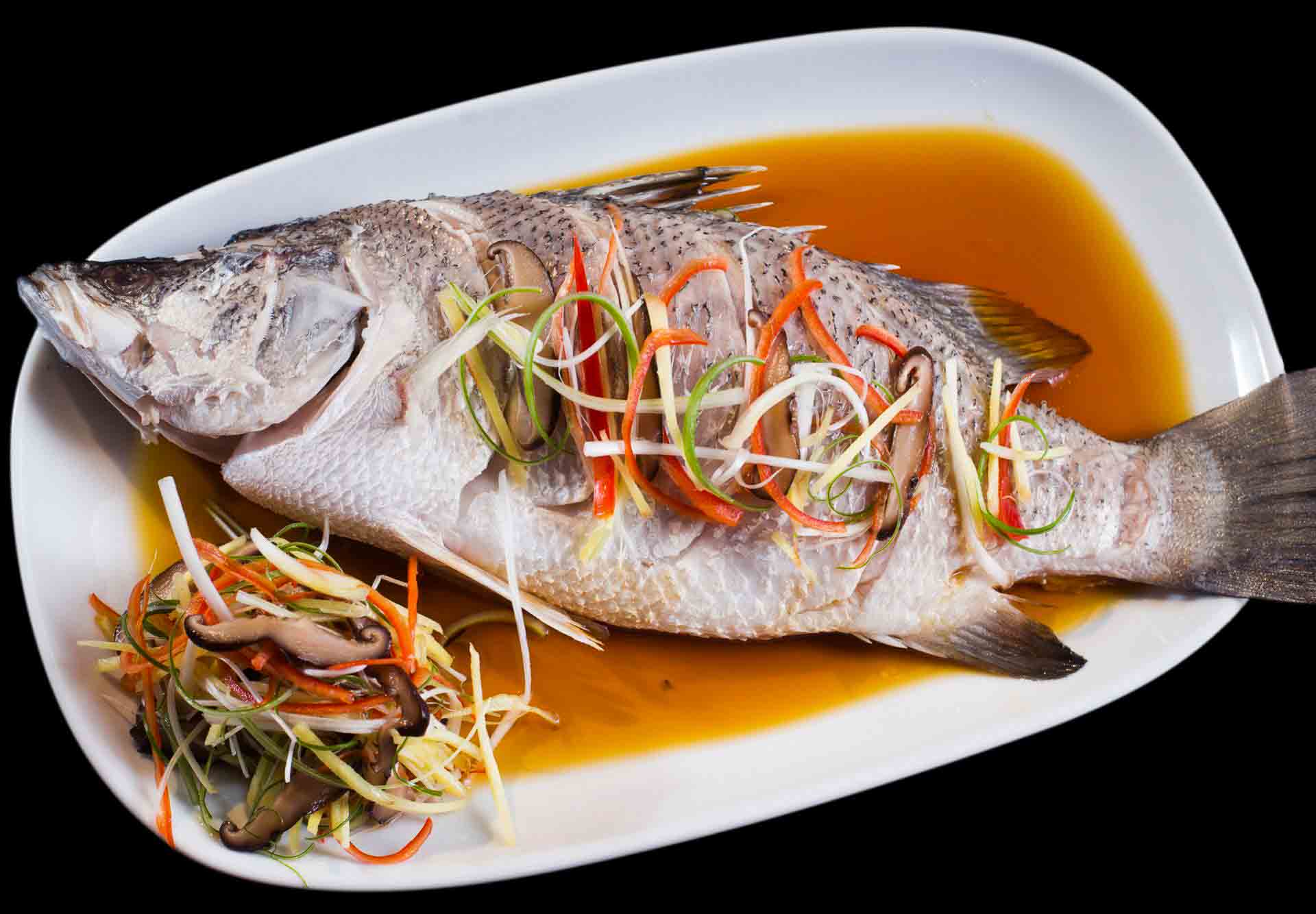 Steamed Whole Fish Chinese-Style
