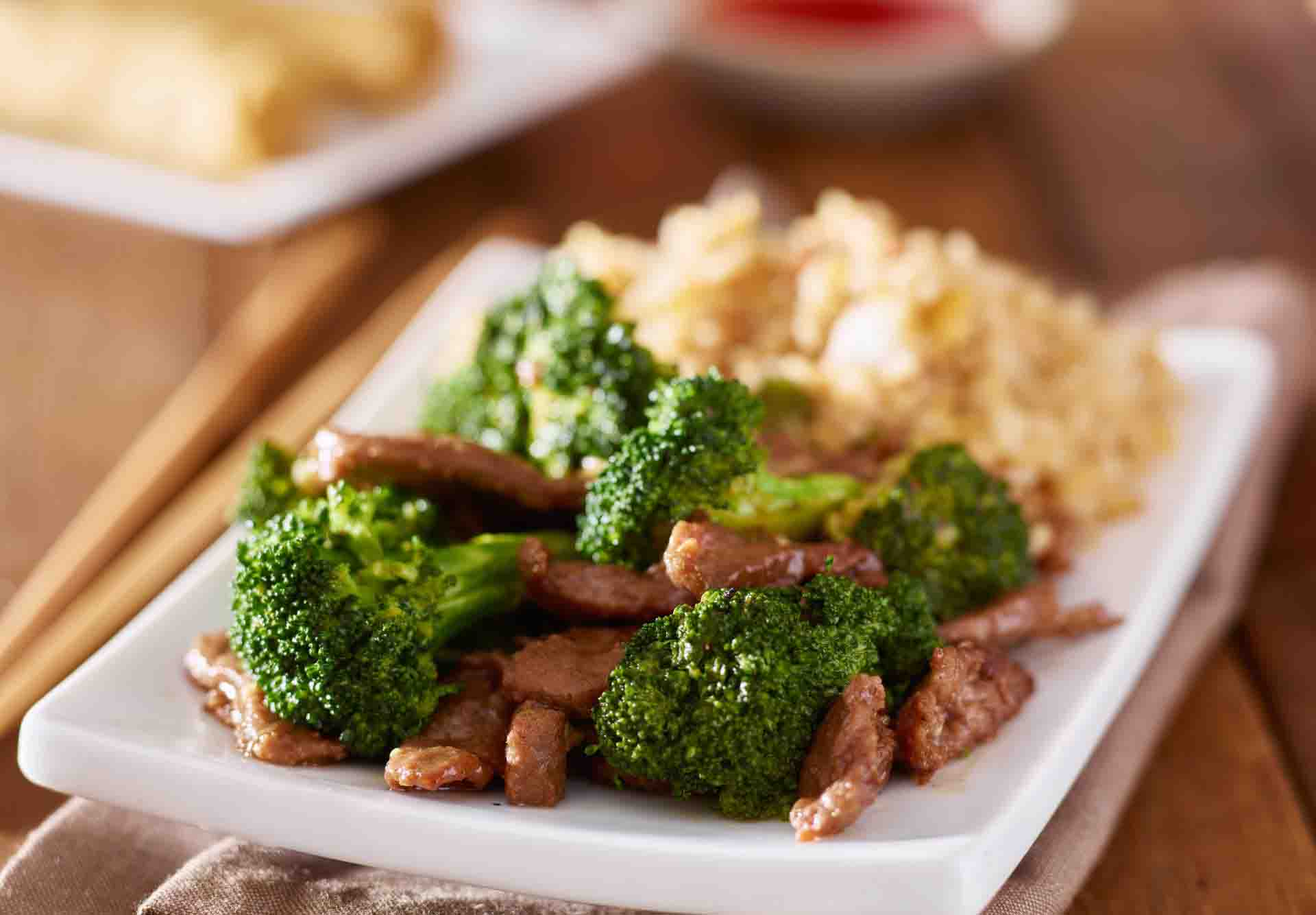 Beef Stir-Fry with Lush Chinese Broccoli
