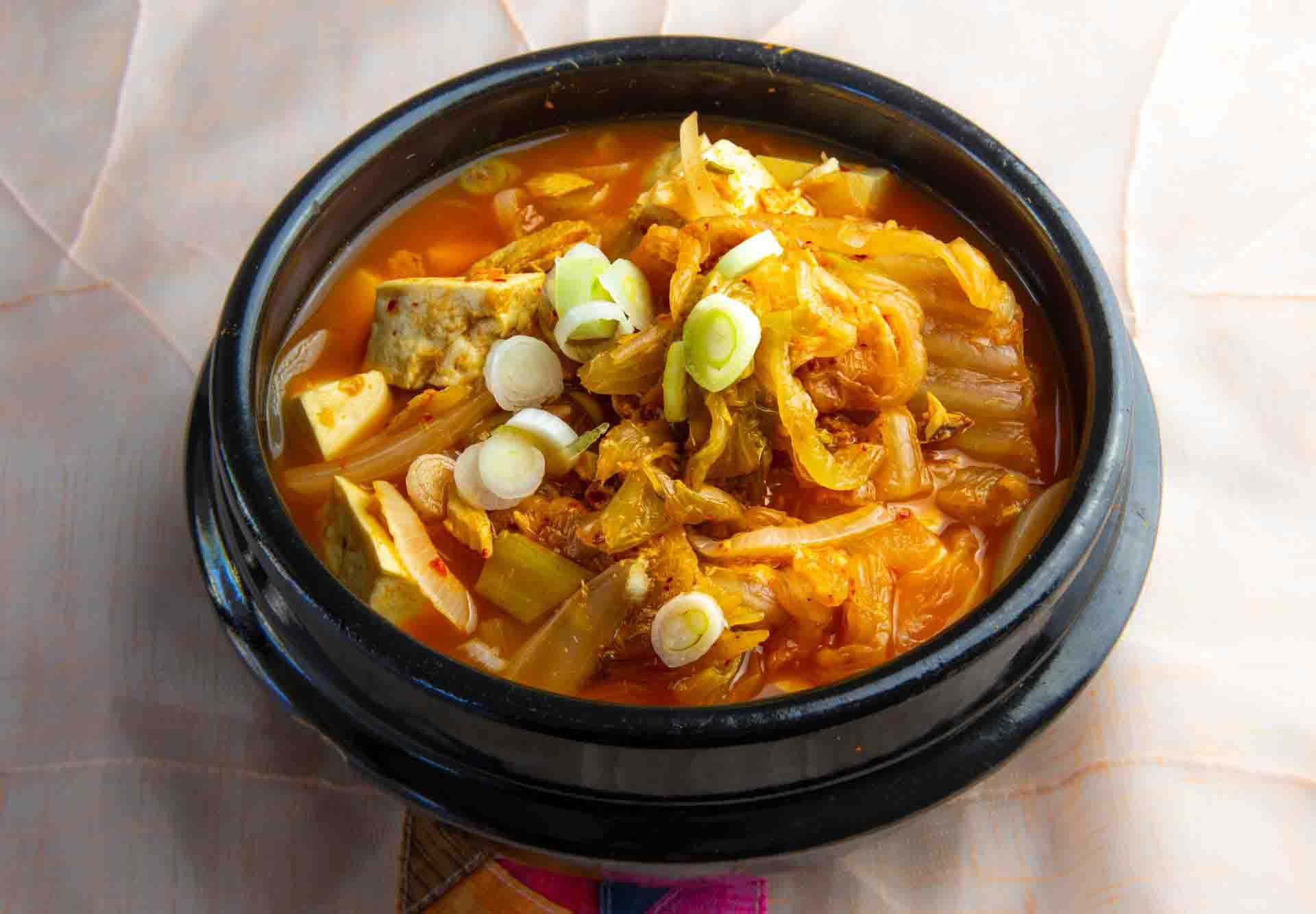 Korean Pork Belly and Kimchi Bowls