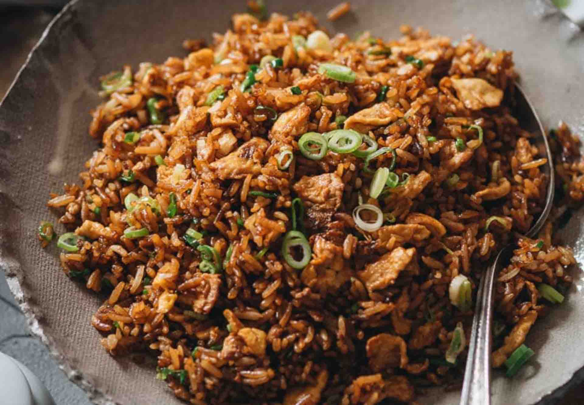 Soy Sauce-Infused Fried Rice