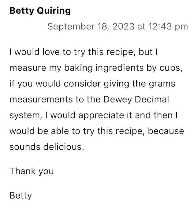 Some amateur cooks would prefer if all recipes were tailored for them specifically