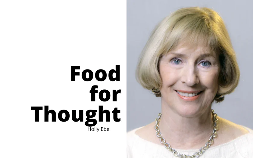 Food for Thought - Holly Ebel column sig