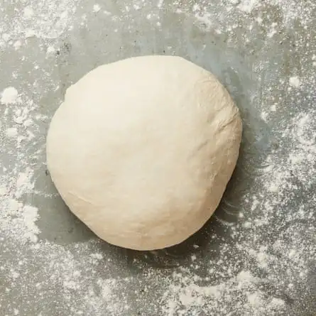 Yotam Ottolenghi’s pizza al taglio: a ball of dough.