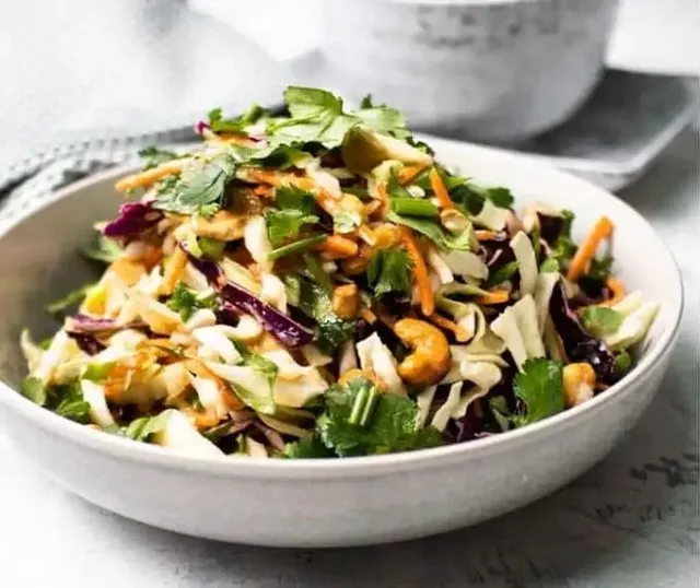 The Best Asian Slaw With Cashews5 1