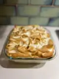 Toast the top: Edna Lewis and Scott Peacock’s banana pudding.