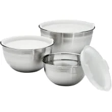 Product image of Cuisinart Stainless Steel Mixing Bowls with Lids