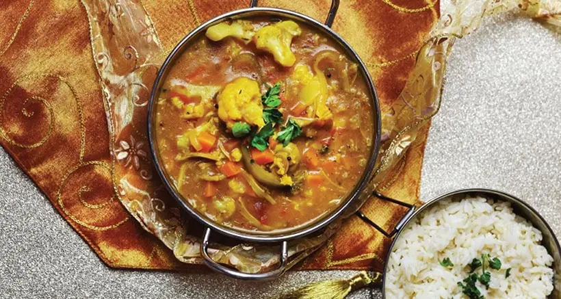 Vegan One-Pot Curry with Jackfruit - vegan Indian recipes