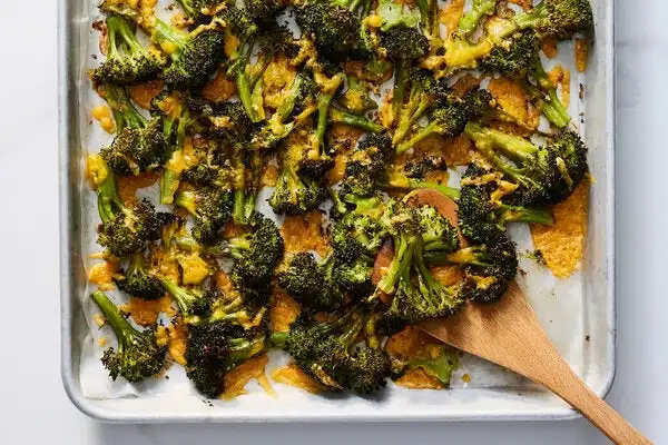 Cheddar-Roasted Broccoli