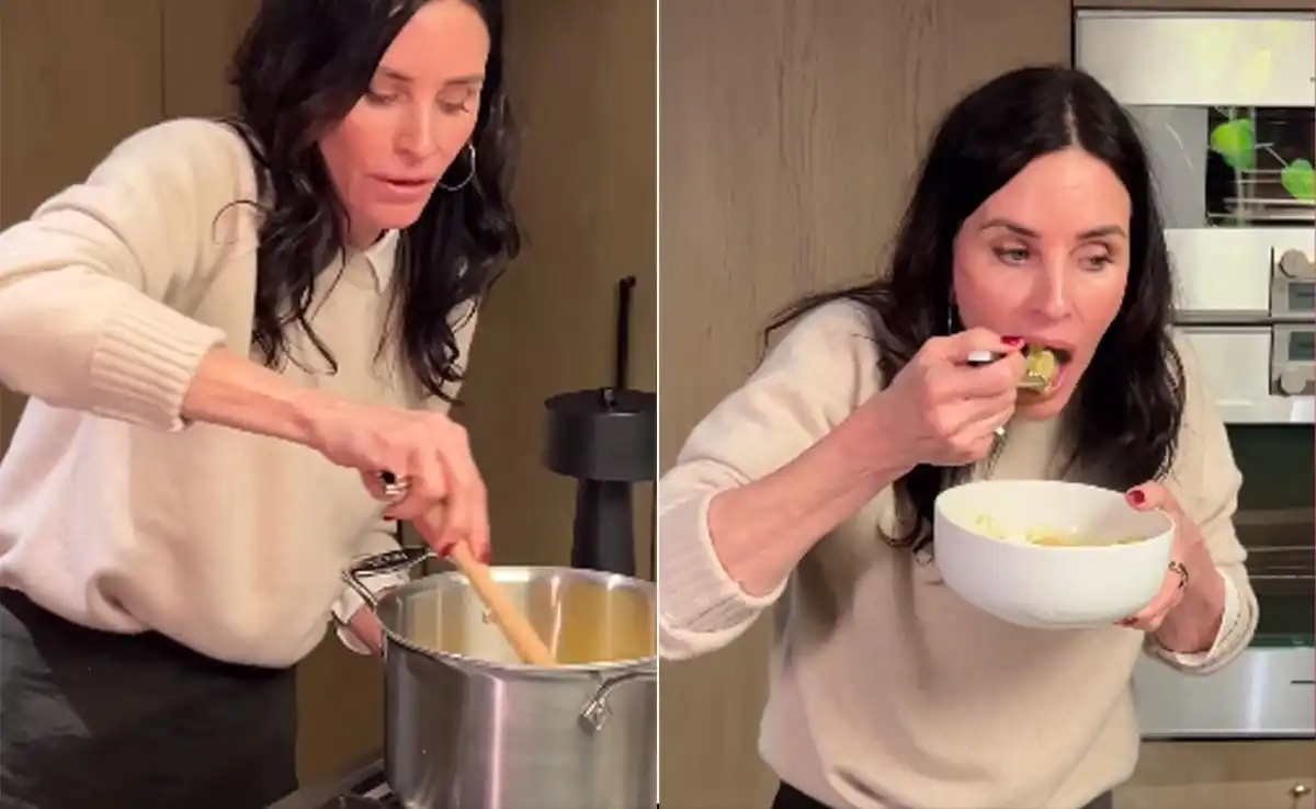 Watch: 'Friends' Star Courteney Cox Shares Her Sister's Chicken Curry Recipe