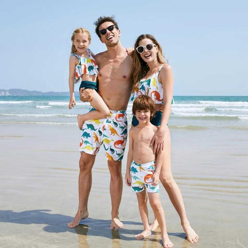 Cute Matching Family Swimsuits