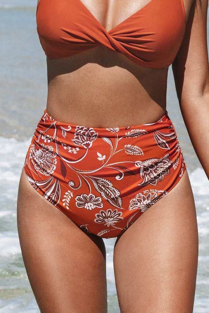 Trendy Shirred Bikini Bottoms