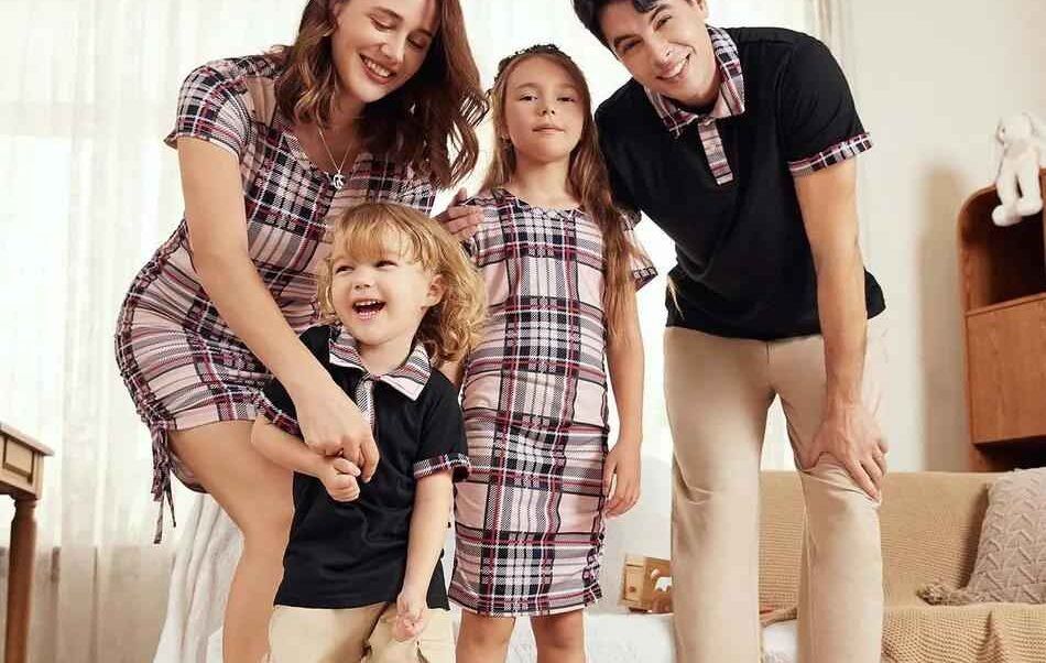 Matching Outfits For Parents And Kids