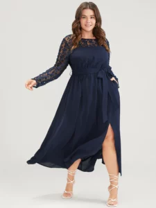 Long Dress Outfits For Plus-Size Women