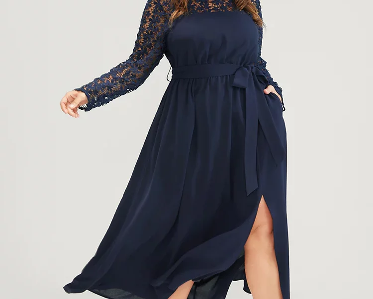 Long Dress Outfits For Plus-Size Women