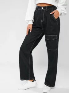 Trendy Wide-Leg Pants