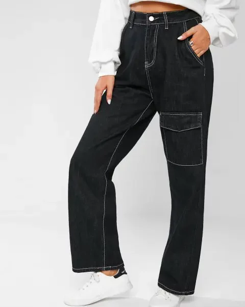 Trendy Wide-Leg Pants