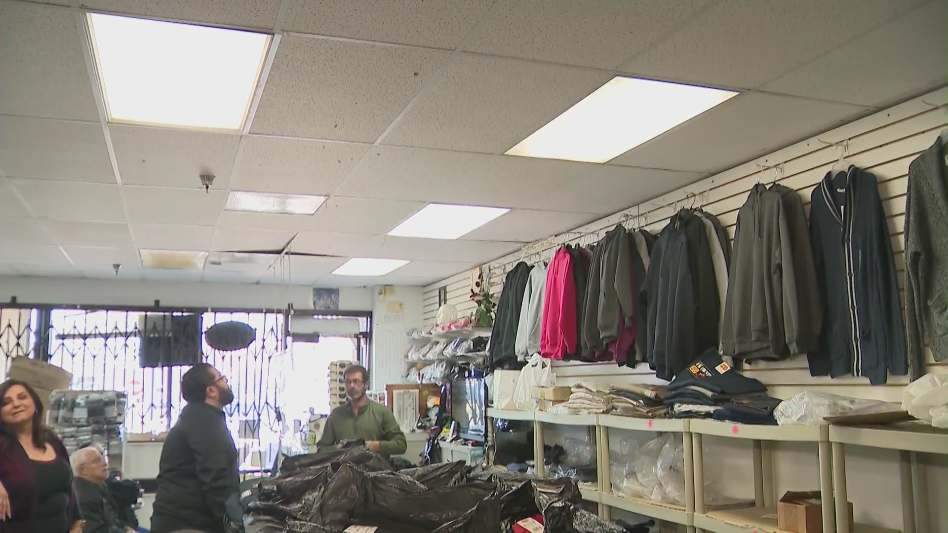 Amid an onslaught of break-ins and robberies, Ayman Fashion, a family-owned business in Whittier, will be closing its doors for good. (KTLA)