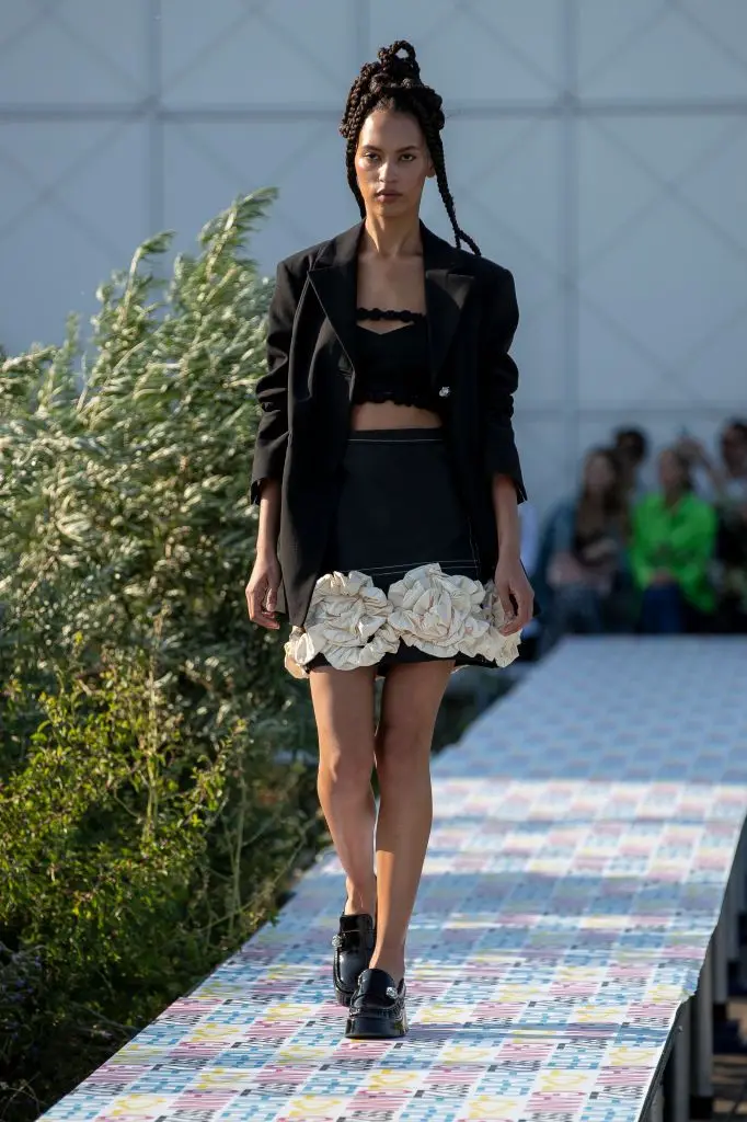 Day 4 - Copenhagen Fashion Week Spring/Summer 2022 ganni catwalk