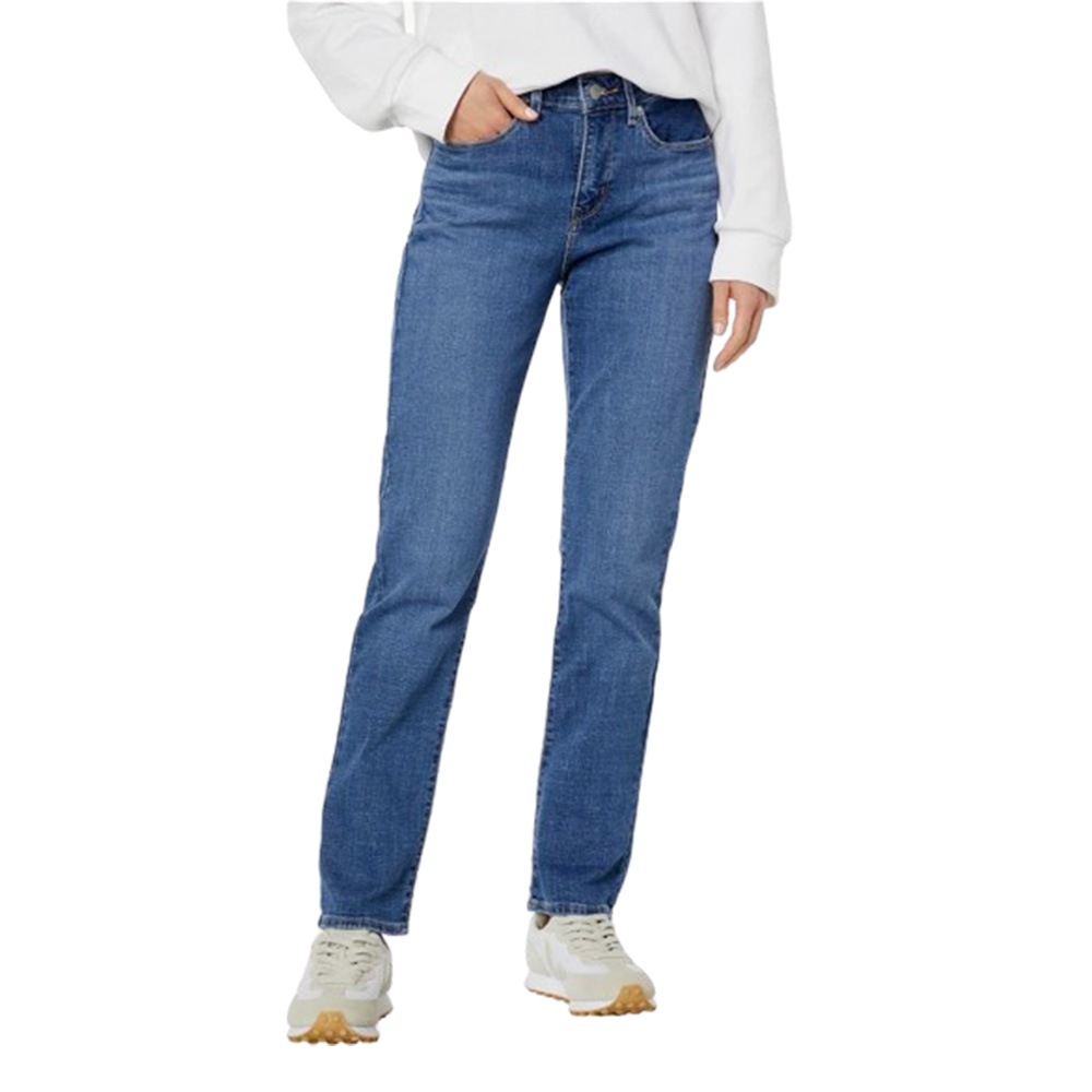 Levi's Women's Classic Straight Jeans, Lapis Speed on white background