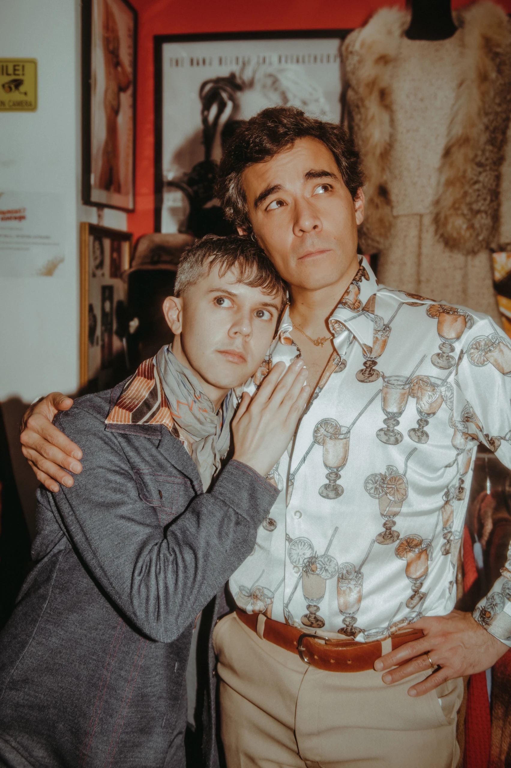 Cole Escola, left, and Conrad Ricamora.