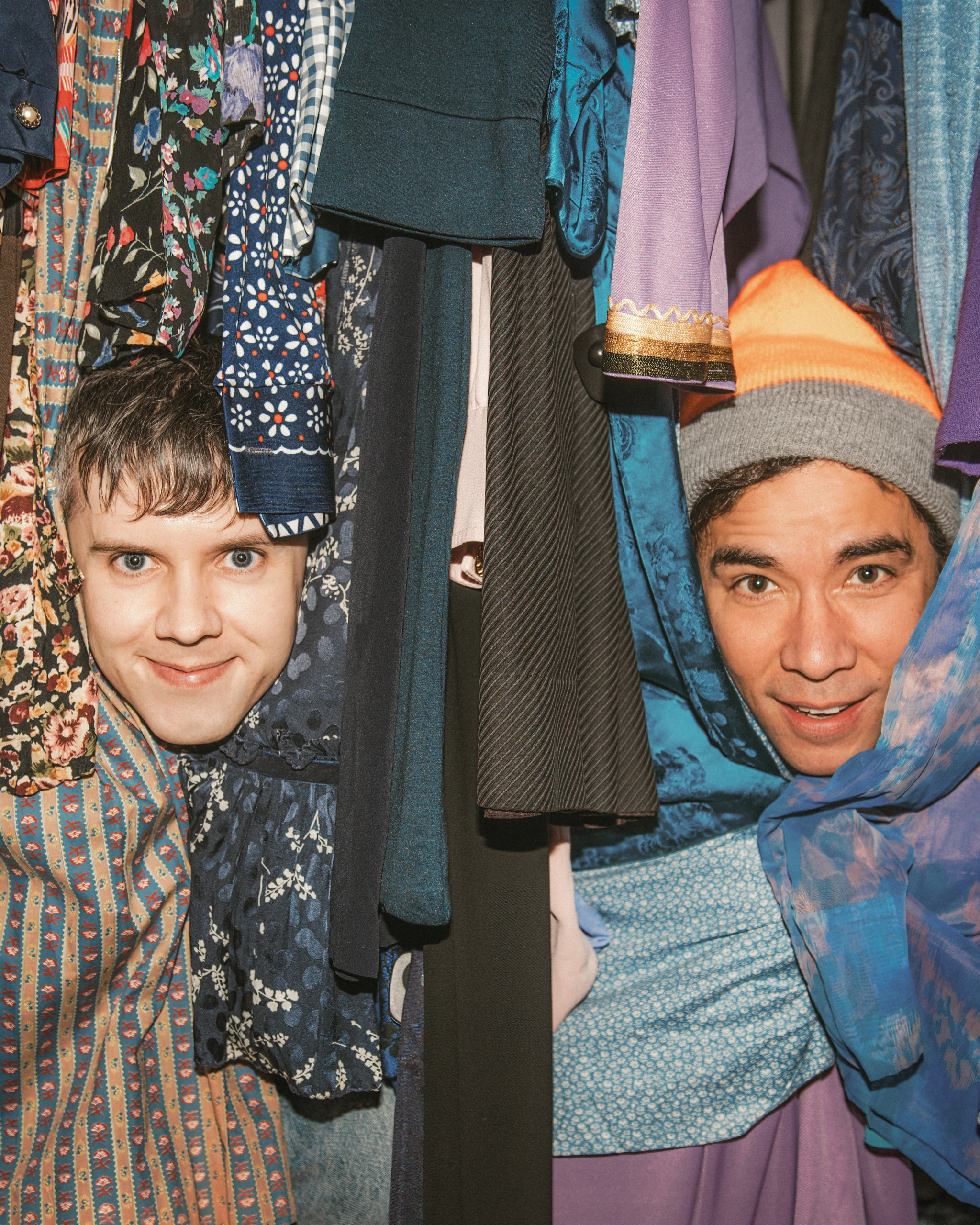 Cole Escola, left, and Conrad Ricamora.